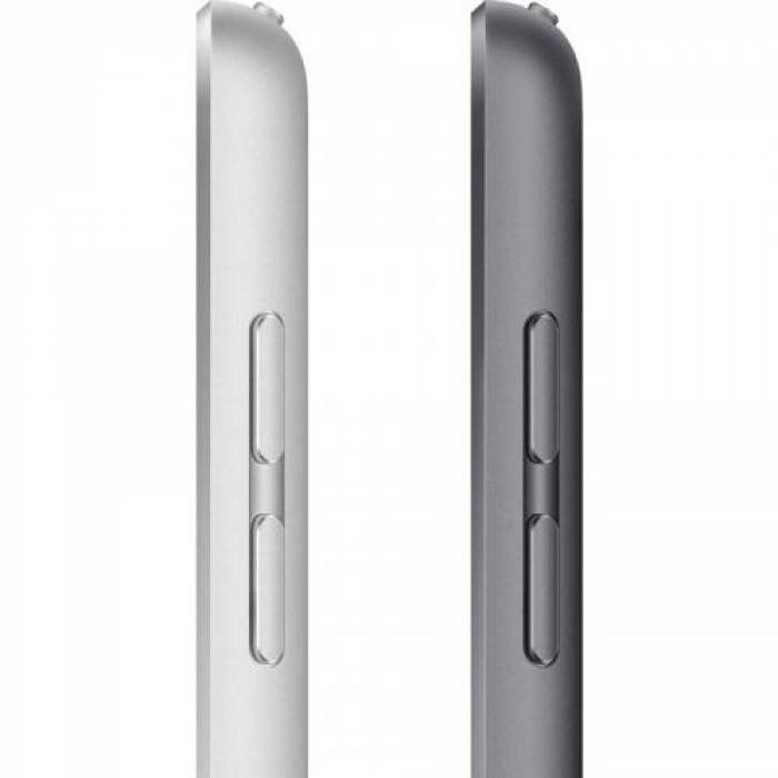 Tableta Apple iPad 9 (2021), Bionic A13, 10.2inch, 256GB, Wi-Fi, Bt, 4G LTE, IOS 15, Silver