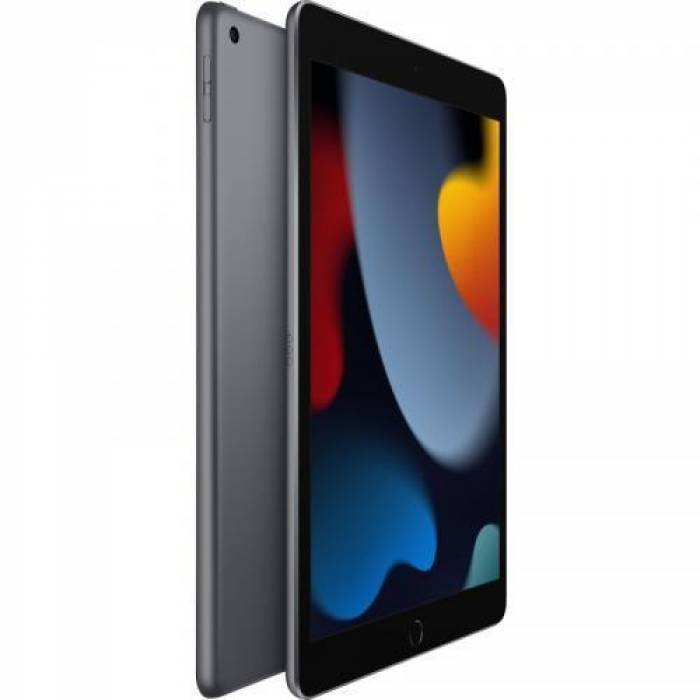 Tableta Apple iPad 9 (2021), Bionic A13, 10.2inch, 256GB, Wi-Fi, Bt, 4G LTE, IOS 15, Space Grey