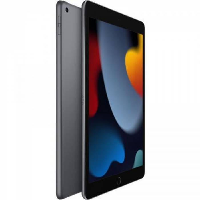 Tableta Apple iPad 9 (2021), Bionic A13, 10.2inch, 256GB, Wi-Fi, Bt, IOS 15, Space Grey