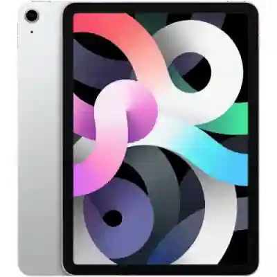 Tableta Apple iPad Air 4 (2020), Bionic A14, 10.9inch, 64GB, Wi-Fi, Bt, 4G LTE, Silver