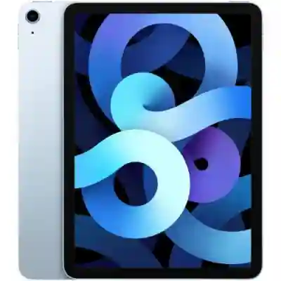 Tableta Apple iPad Air 4 (2020), Bionic A14, 10.9inch, 64GB, Wi-Fi, Bt, 4G LTE, Sky Blue