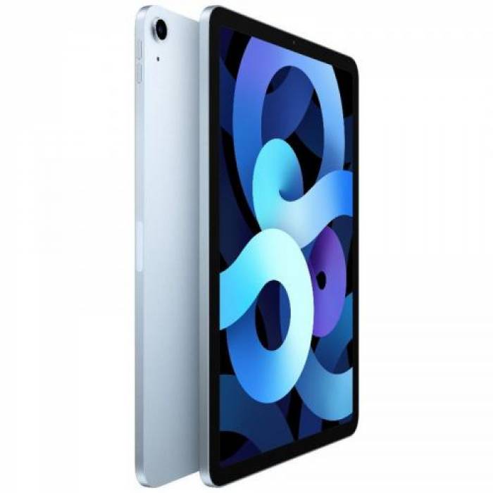 Tableta Apple iPad Air 4 (2020), Bionic A14, 10.9inch, 64GB, Wi-Fi, Bt, 4G LTE, Sky Blue