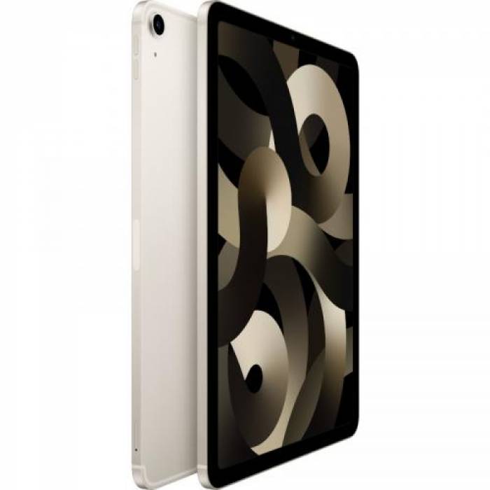 Tableta Apple iPad Air 5 (2022), Apple M1, 10.9inch, 64GB, Wi-fi, Bt, 5G, iPadOS 15.3, Starlight