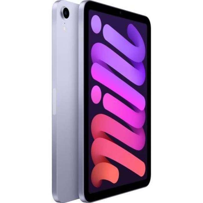 Tableta Apple iPad Mini 6 (2021), Bionic A15, 8.3inch, 64GB, Wi-Fi, BT, 5G, iOS 15, Purple