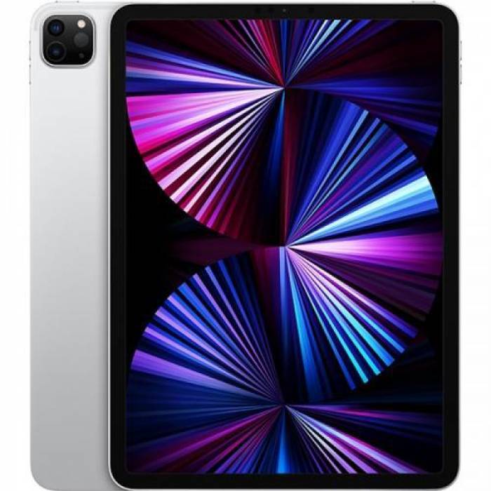 Tableta Apple iPad Pro 11 (2021), Apple M1, 11inch, 128GB, Wi-Fi, Bt, 5G, iPadOS, Silver