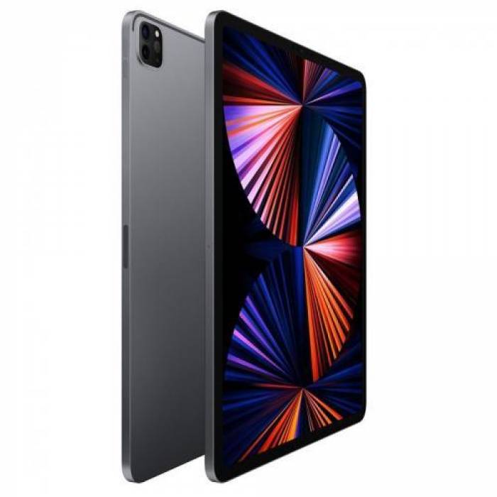 Tableta Apple iPad Pro 12 (2021), Apple M1 Chip Octa Core, 12.9inch, 128GB, Wi-Fi, BT, 5G, iOS 14.5.1, Space Grey