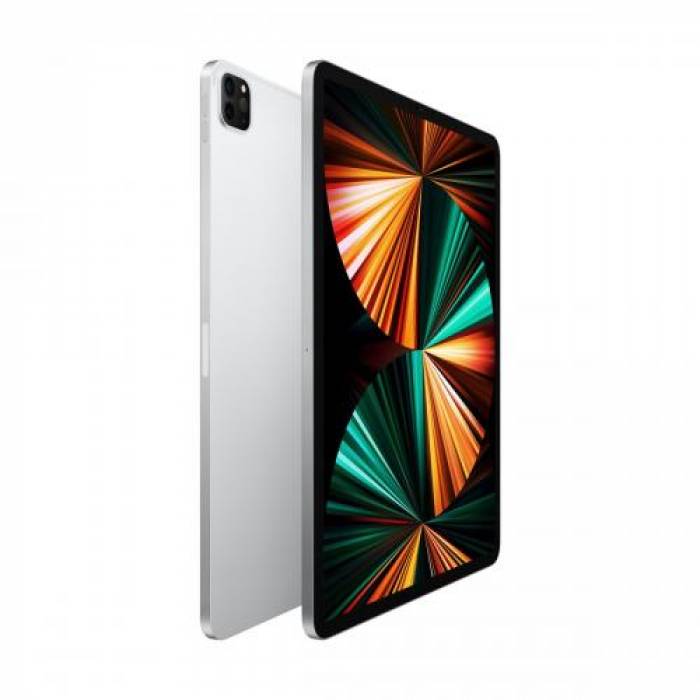 Tableta Apple iPad Pro 12 (2021), Apple M1 Chip Octa Core, 12.9inch, 128GB, Wi-Fi, BT, iOS 14.5.1, Silver