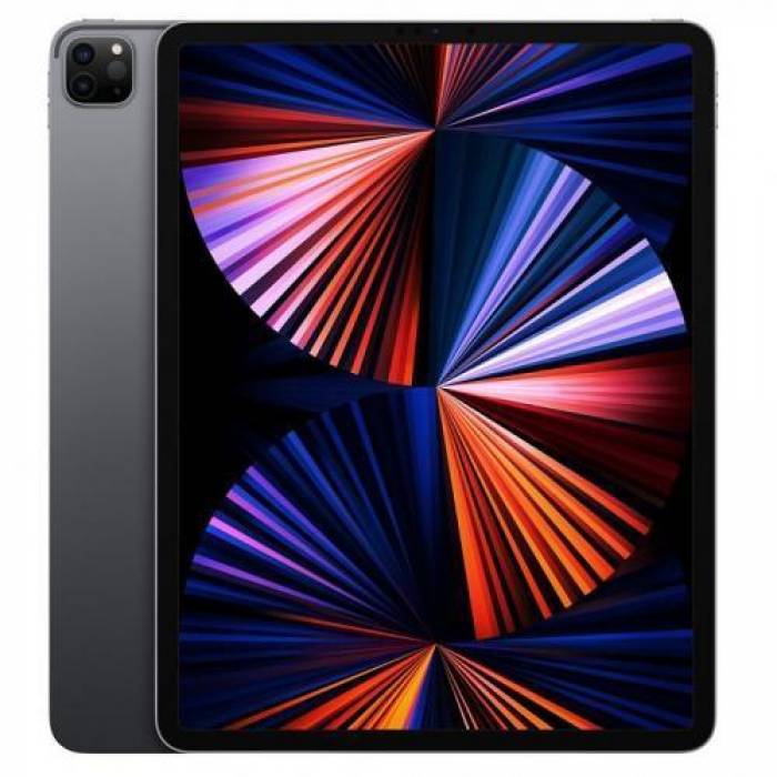 Tableta Apple iPad Pro 12 (2021), Apple M1 Chip Octa Core, 12.9inch, 256GB, Wi-Fi, BT, 5G, iOS 14.5.1, Space Grey Tableta Apple iPad Pro 12 (2021), Apple M1 Chip Octa Core, 12.9inch, 256GB, Wi-Fi, BT, 5G, iOS 14.5.1, Space Grey