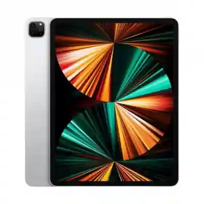 Tableta Apple iPad Pro 12 (2021), Apple M1 Chip Octa Core, 12.9inch, 256GB, Wi-Fi, BT, iOS 14.5.1, Silver