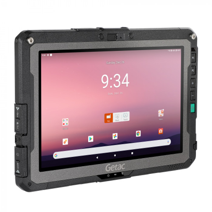 Tableta Getac ZX10 Z2A7AHWBBAYC, Qualcomm Snapdragon 660, 10.1inch, 64GB, Wi-Fi, BT, 4G, Android 11, Black-Gray