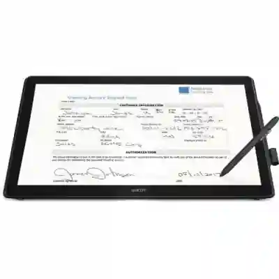 Tableta grafica WACOM Cintiq, 23.8inch, Pen & Touch, Dark Grey