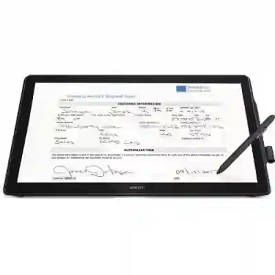 Tableta grafica WACOM Cintiq, 23.8inch, Pen & Touch, Dark Grey