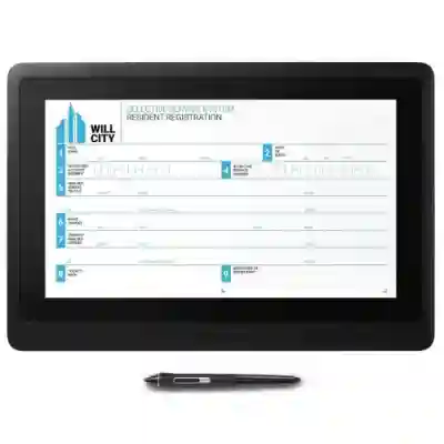 Tableta grafica WACOM Interactive Pen Display, 15.6inch, Black