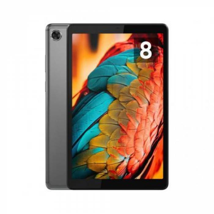 Tableta Lenovo Tab M8 (3rd Gen) TB-8506F, MediaTek Helio P22T Octa Core, 8inch, 32GB, Wi-Fi, Bt, Android 11, Iron Grey