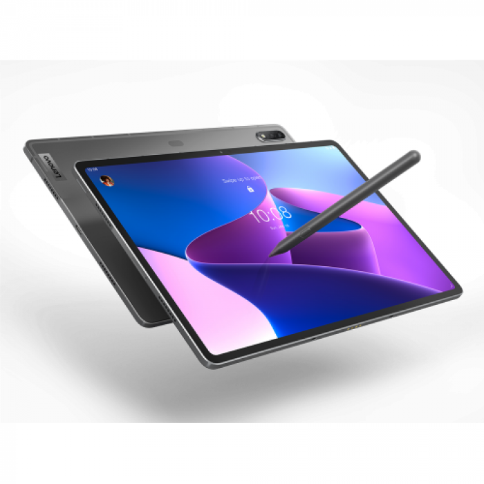 Tableta Lenovo Tab P12 Pro TB-Q706Z, Snapdragon 870 Octa Core, 12.6inch, 256GB, Wi-Fi, BT, 5G, Android 11, Storm Grey