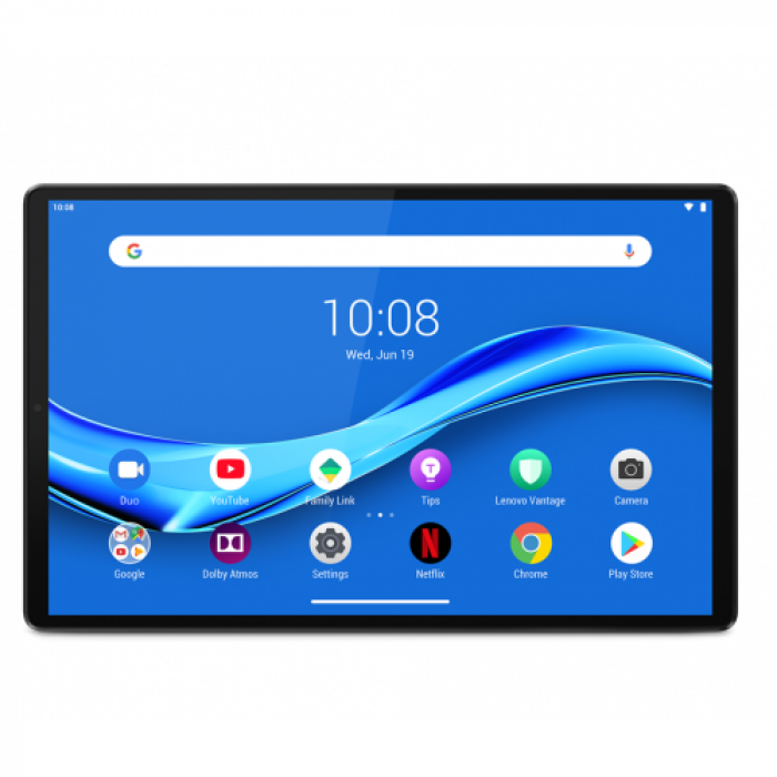 Tableta Lenovo TAB TB-X606X, MediaTek Helio P22T Octa Core, 10.3inch, RAM 128GB, Wi-Fi, BT, 4G, Platinum Grey