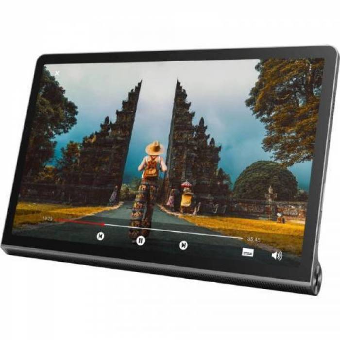Tableta Lenovo Yoga Tab 11, MediaTek Helio G90T, 11inch, 256GB, Wi-Fi, Bt, 4G LTE, Android 11, Storm Grey