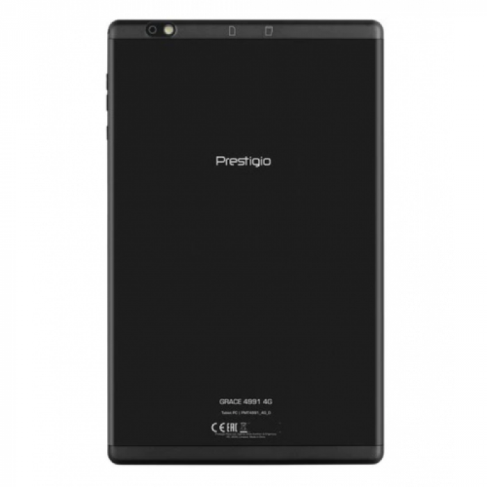 Tableta Prestigio Grace 4891 4G, Quad Core 1.6GHz, 10.1inch, 32GB, Wi-Fi, BT, 4G, Android 9, Dark Gray