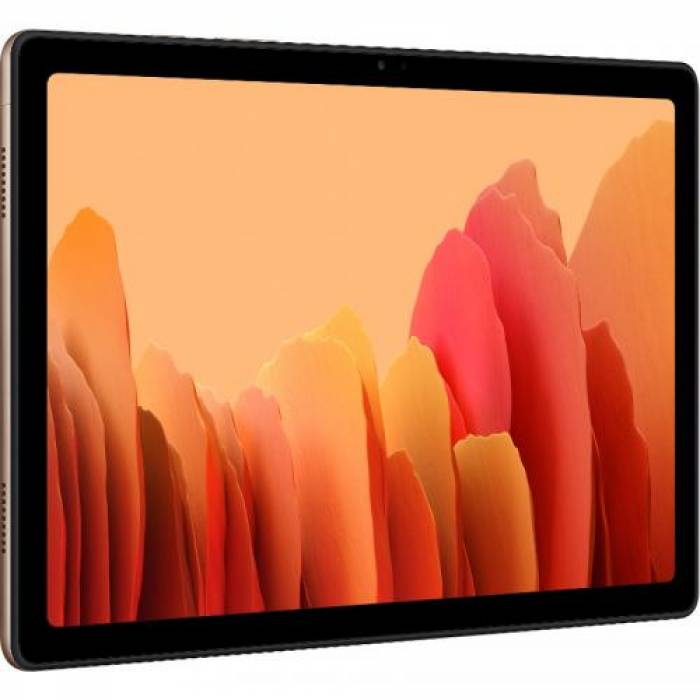 Tableta Samsung Galaxy Tab A7, Snapdragon 662 Octa-Core, 10.4inch, 32GB, Wi-Fi, Bt, Android 10, Gold