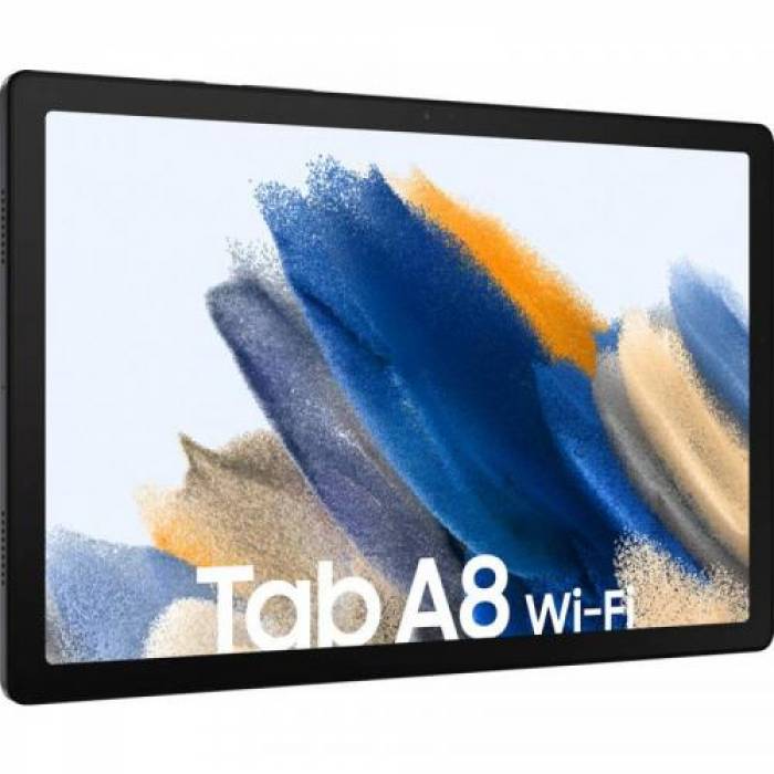 Tableta Samsung Galaxy Tab A8, Cortex A75-A55, 10.5 inch, 3GB RAM, 32GB flash, Wi-Fi, Bt, Android 11, Gray