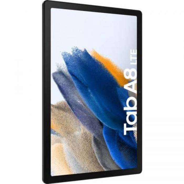 Tableta Samsung Galaxy Tab A8, Cortex A75-A55, 10.5 inch, 3GB RAM, 32GB flash, Wi-Fi, Bt, LTE, Android 11, Grey