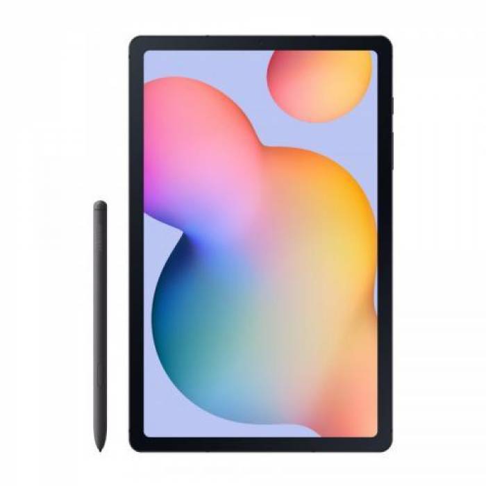 Tableta Samsung Galaxy Tab S6 Lite, Exynos 9611 Octa Core, 10.4inch, 128GB, Wi-Fi, BT, 4G, Android 10, Oxford Gray