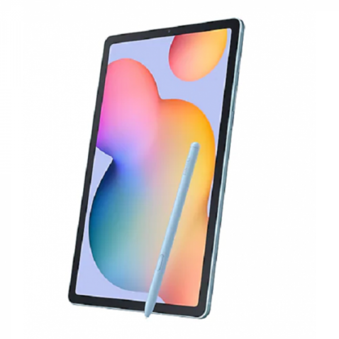 Tableta Samsung Galaxy Tab S6 Lite, Snapdragon 720G Octa Core, 10.4inch, 64GB, Wi-Fi, BT, 4G, Angora Blue