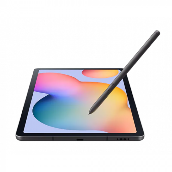 Tableta Samsung Galaxy Tab S6 Lite, Snapdragon 720G Octa Core, 10.4inch, 64GB, Wi-Fi, BT, 4G, Oxford Gray