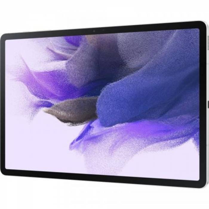 Tableta Samsung Galaxy Tab S7 FE, Snapdragon 750G 5G Octa Core, 12.4inch, 64GB, Wi-Fi, Bt, 5G, Android 11, Mystic Silver
