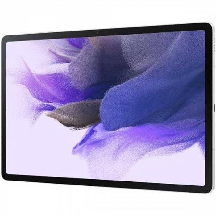 Tableta Samsung Galaxy Tab S7 FE, Snapdragon 778G 5G Octa Core, 12.4inch, 64GB, Wi-Fi, Bt, Android 11, Mystic Silver