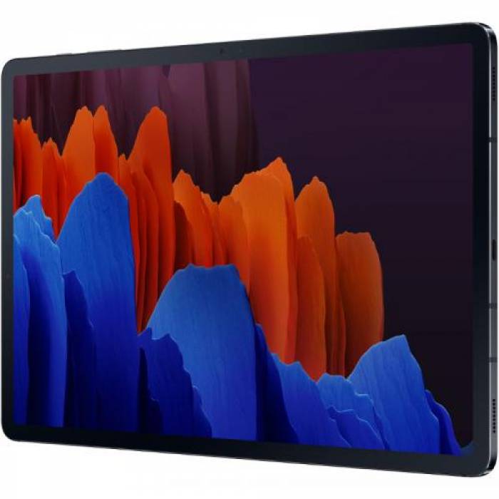 Tableta Samsung Galaxy Tab S7 Plus, Snapdragon 865+ Octa Core, 12.4inch, 128GB, Wi-Fi, Bt, Android 10, Mystic Black