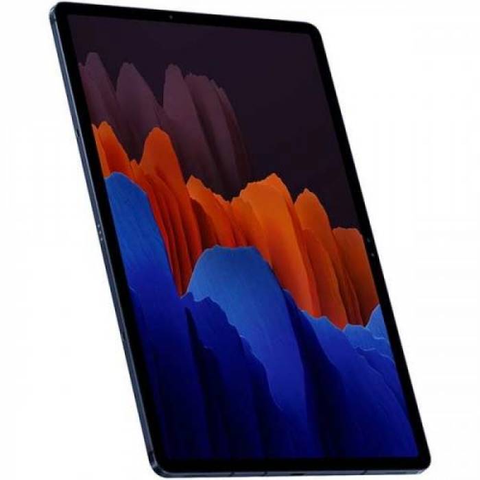 Tableta Samsung Galaxy Tab S7 Plus, Snapdragon 865+ Octa Core, 12.4inch, 128GB, Wi-Fi, Bt, Android 10, Phantom Navy