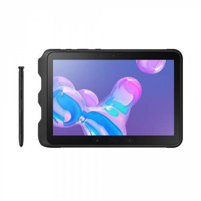 Tableta Samsung T545 Galaxy Tab Active Pro, Qualcomm SDM710 Snapdragon 710 Octa Core, 10.1inch, 64GB, Wi-Fi, BT, 4G, Android 9.0, Black 