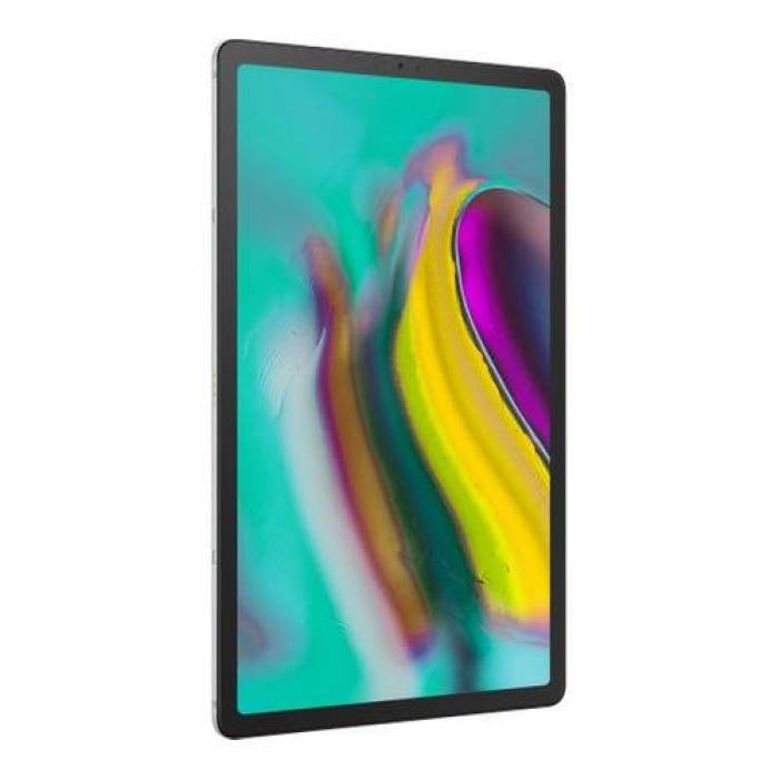 Tableta Samsung T725 Galaxy Tab S5e (2019), Qualcomm Snapdragon 670 Octa Core, 10.5inch, 64GB, Wi-Fi, BT, 4G, Android 9.0, Silver