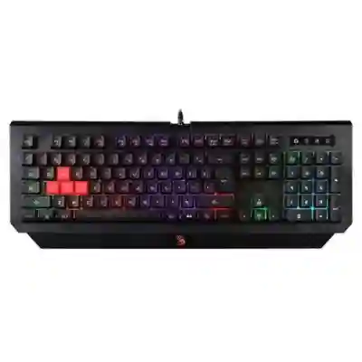 Tastatura A4Tech Bloody B120N, RGB LED, USB, Black