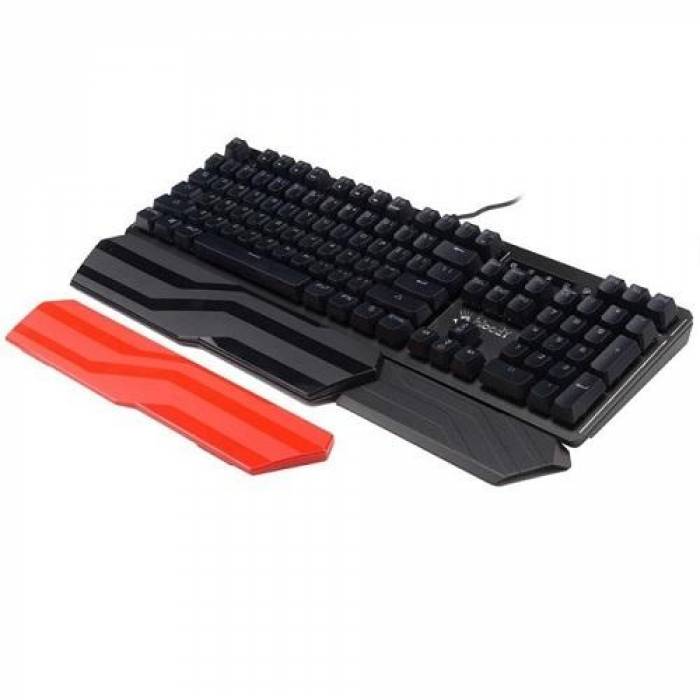 Tastatura A4TECH BLOODY B975 RGB LED LK LIBRA ORANGE SWITCH, USB, Black
