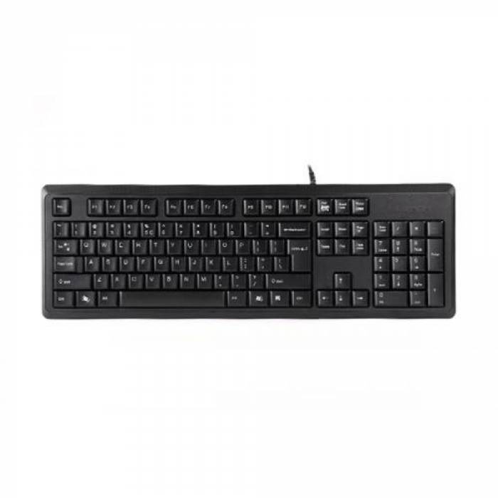 Tastatura A4TECH KR-92, USB, Black