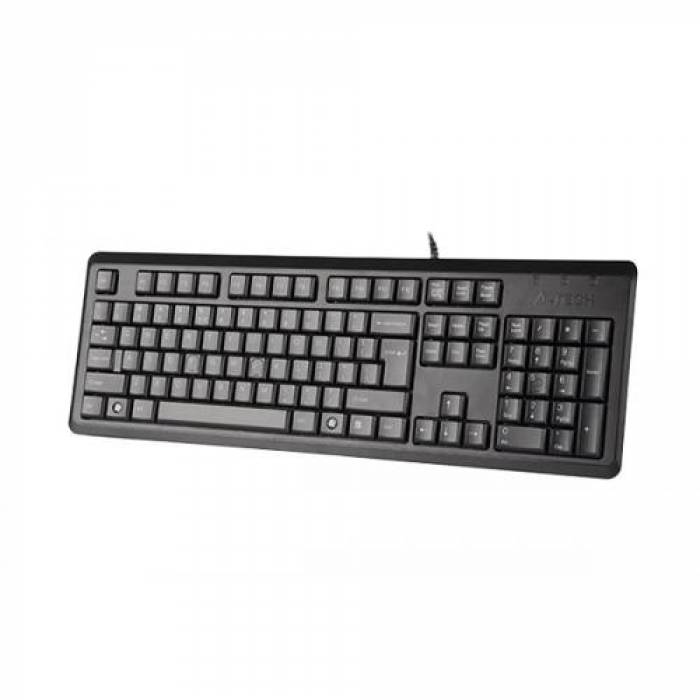 Tastatura A4TECH KR-92, USB, Black