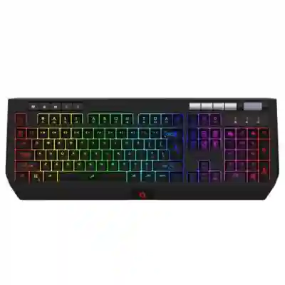 Tastatura AQIRYS Capella, RGB LED, USB, Black