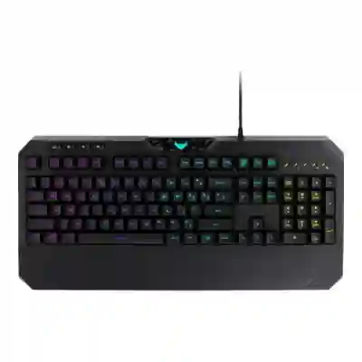 Tastatura Asus RA02 TUF GAMING K5, RGB LED, USB, Black