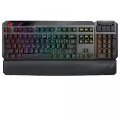 Tastatura ASUS ROG Claymore II PBT, USB, Black