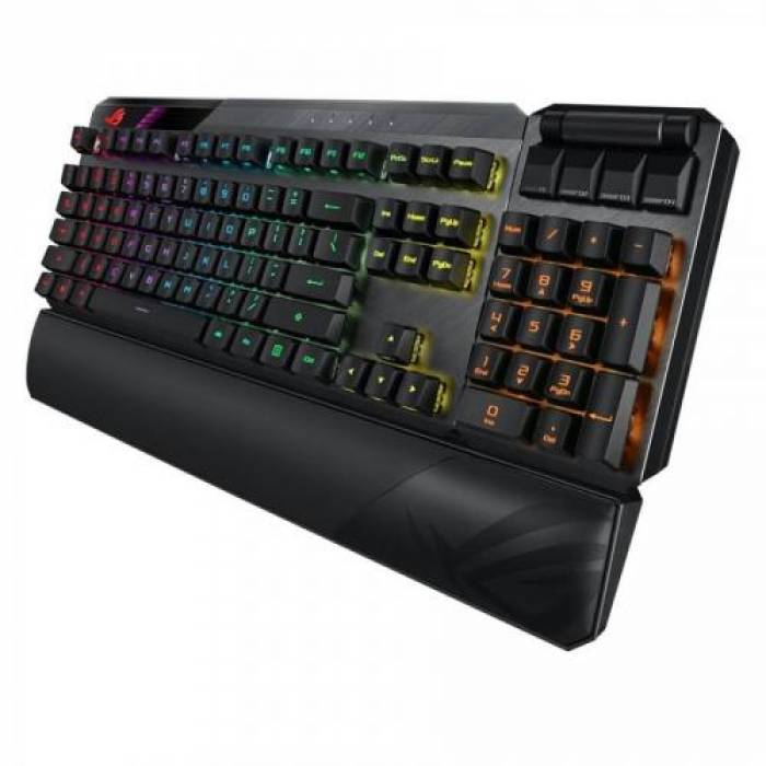 Tastatura ASUS ROG Claymore II PBT, USB, Black