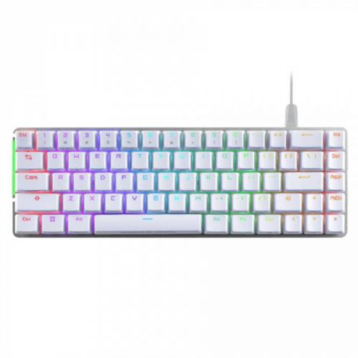 Tastatura ASUS ROG Falchion Ace, USB-C, White