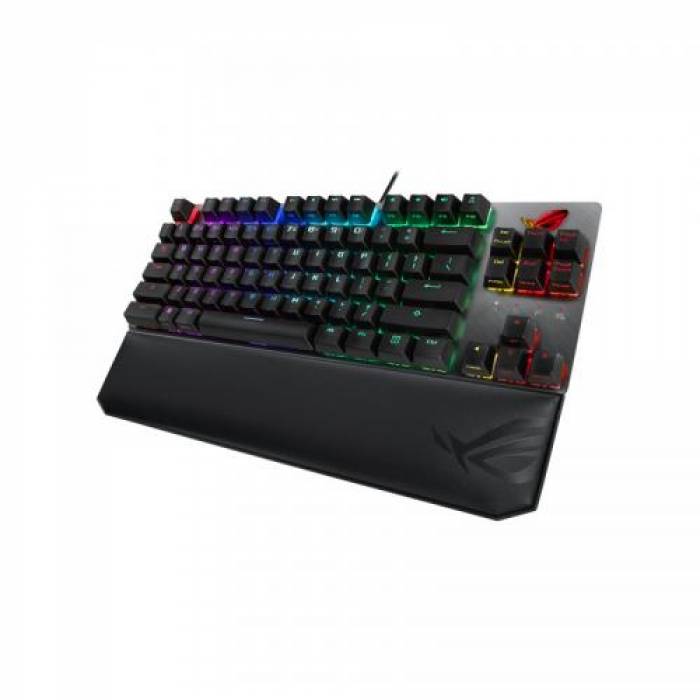 Tastatura ASUS ROG Strix Scope NX TKL Deluxe ROG NX Red, Black