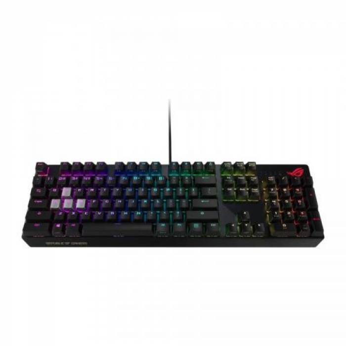 Tastatura ASUS ROG Strix Scope, RGB LED, USB, Black