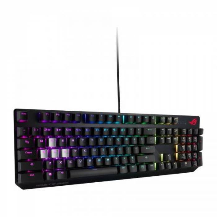 Tastatura ASUS ROG Strix Scope, RGB LED, USB, Black