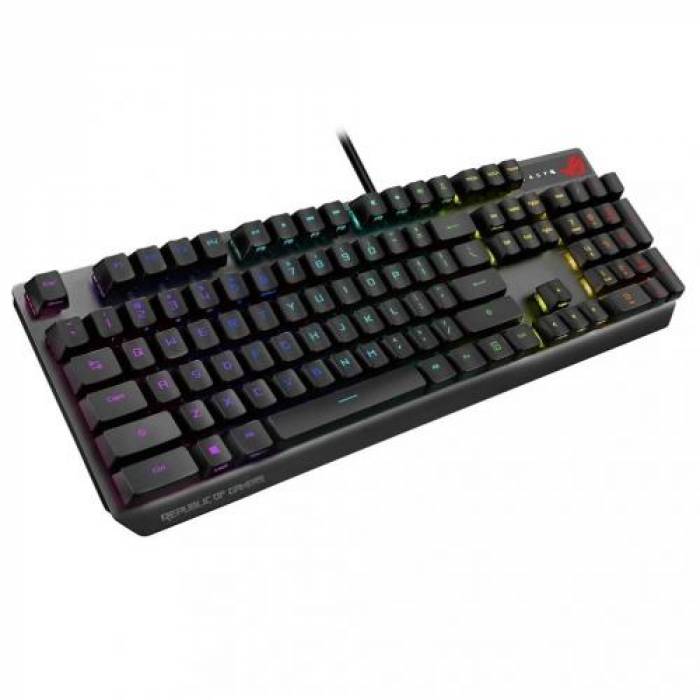 Tastatura Asus ROG Strix Scope RX, RGB LED, USB, Black