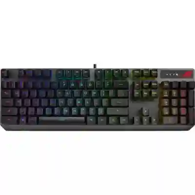 Tastatura ASUS Strix Scope PBT RX Red Switch, RGB LED, USB, Black