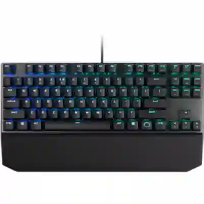 Tastatura Cooler Master MK730 Cherry MX Brown Mecanica, RGB LED, Black