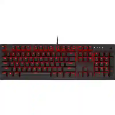 Tastatura Corsair K60 PRO Red LED, USB, Black